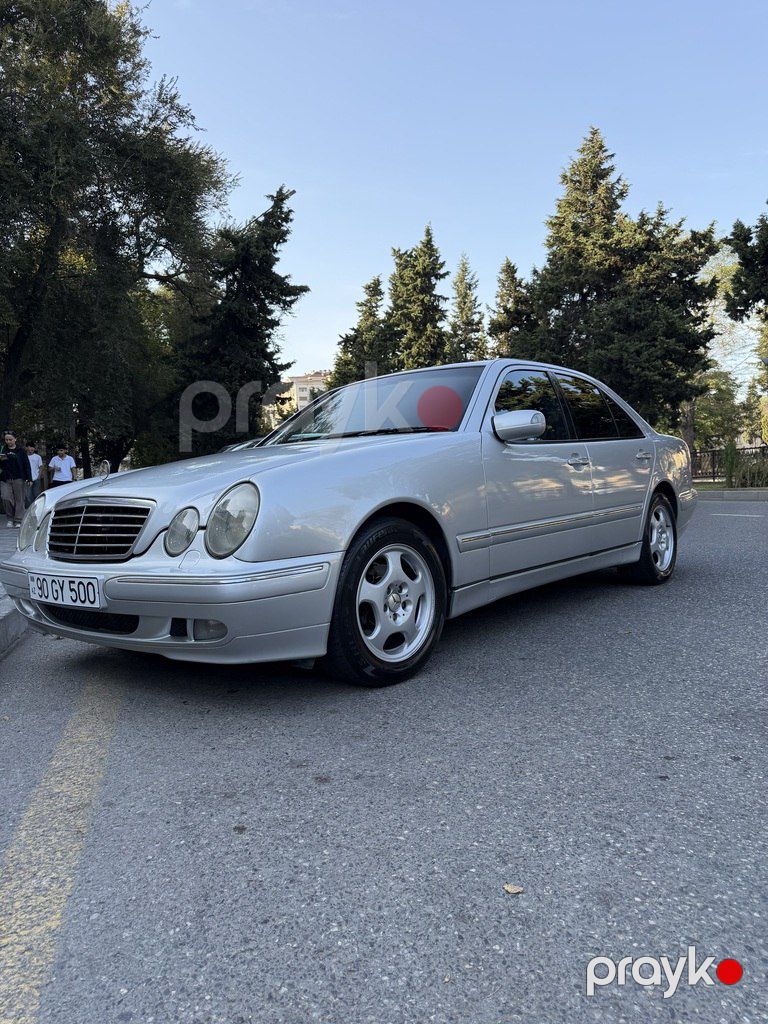 Mercedes E 200, 2.2 L, 2001 il, 460 000 km — Avtomobillər, Bakı (2)