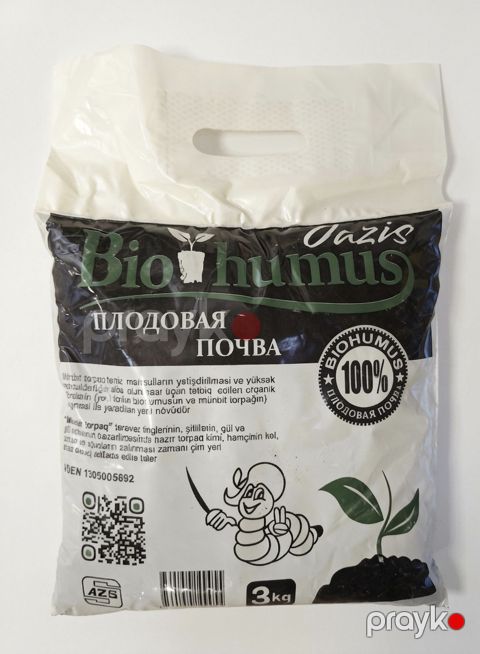 Torpaq Oazis Biohumus, 3 kq — Bakı