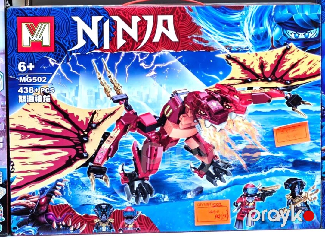 Sualtı Ninja gəmisi, Gizli məbədlər və Atəş əjdahası kostruktorları — Oyuncaqlar, Bakı (4)