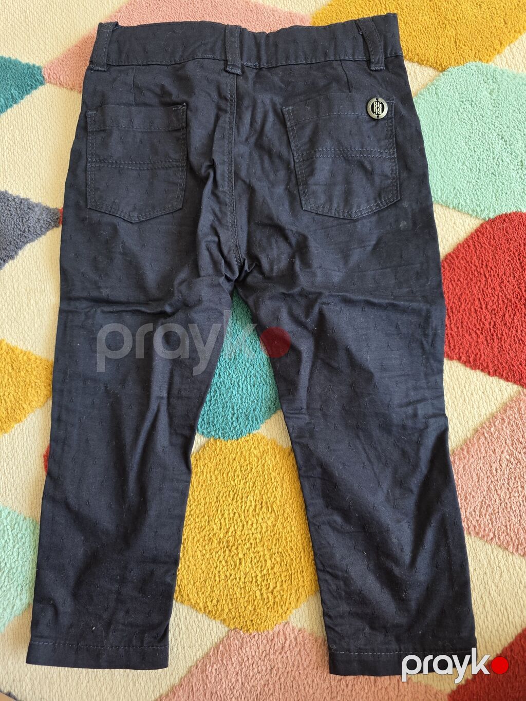 Uşaq şalvarı – GB Baby - Rəng: tünd göy (navy) - Material: pambıq — Uşaq geyimi, Bakı (3)