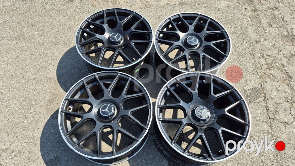 R19 Mercedes diskləri r19 mercedes m paket disklər idealdır çat — Diskləri, Bakı (2)