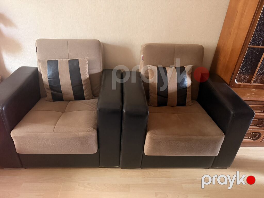 Divan-kravat, İşlənmiş, Açılan, Bazalı, Vеlur parça, Çatdırılma yoxdur — Divanlər, Bakı (2)