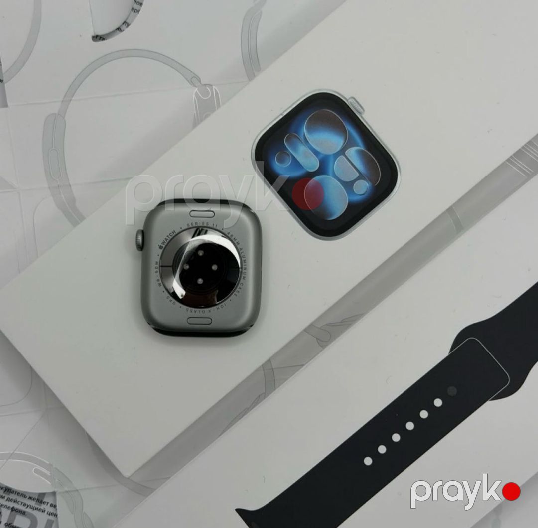 Apple Watch Series 11 Aluminum Jet Black 46mm — Ağıllı saatlar və biləkliklər, Bakı (3)