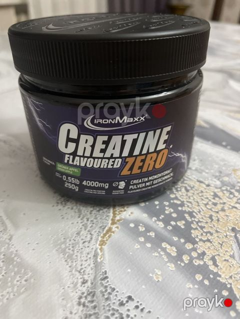 IronMaxx Creatine Flavoured Zero – Gruner Apfel (yaşıl alma dadı) 5 — Bakı