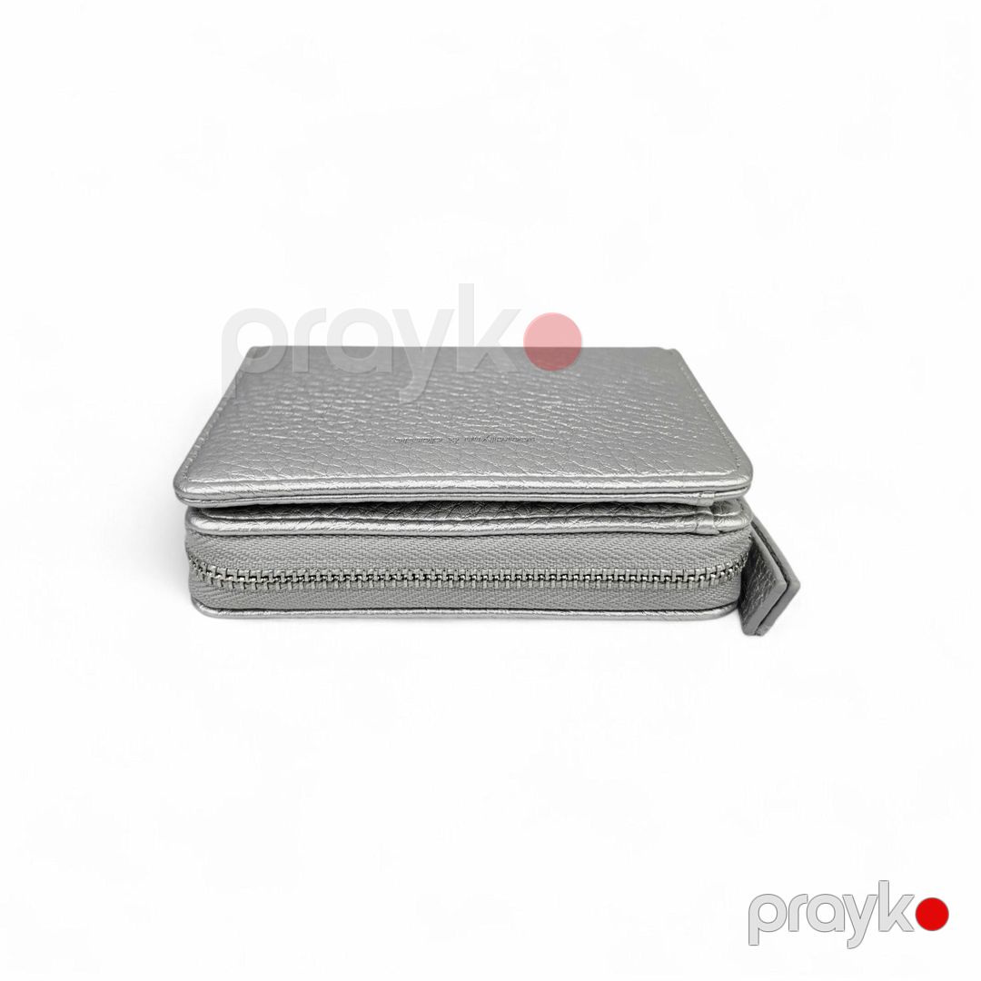 Portmone Saralyn, Gümüşü, Poliuretan, 9х11 sm — Mallar, Bakı (2)