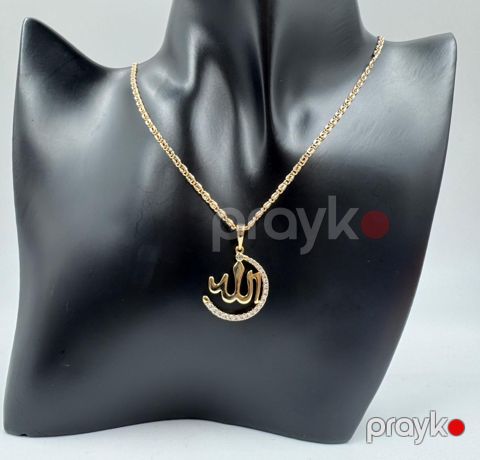 Qadınlar üçün boyunbağı OP18, paslanmayan polad — Bakı