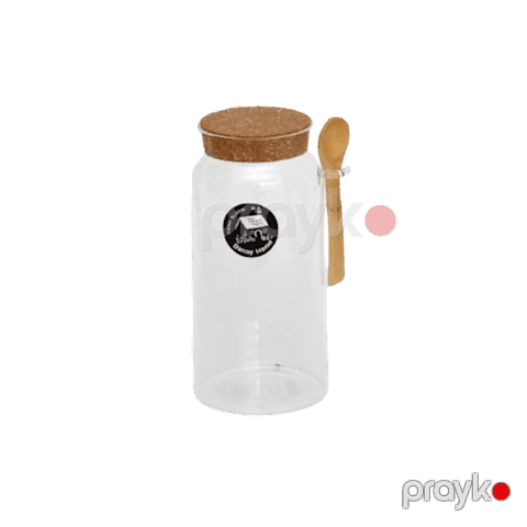 Banka qida məhsullarının saxlanılması üçün Danny Home 1988-46 şəffaf, 1300 ml — Bakı