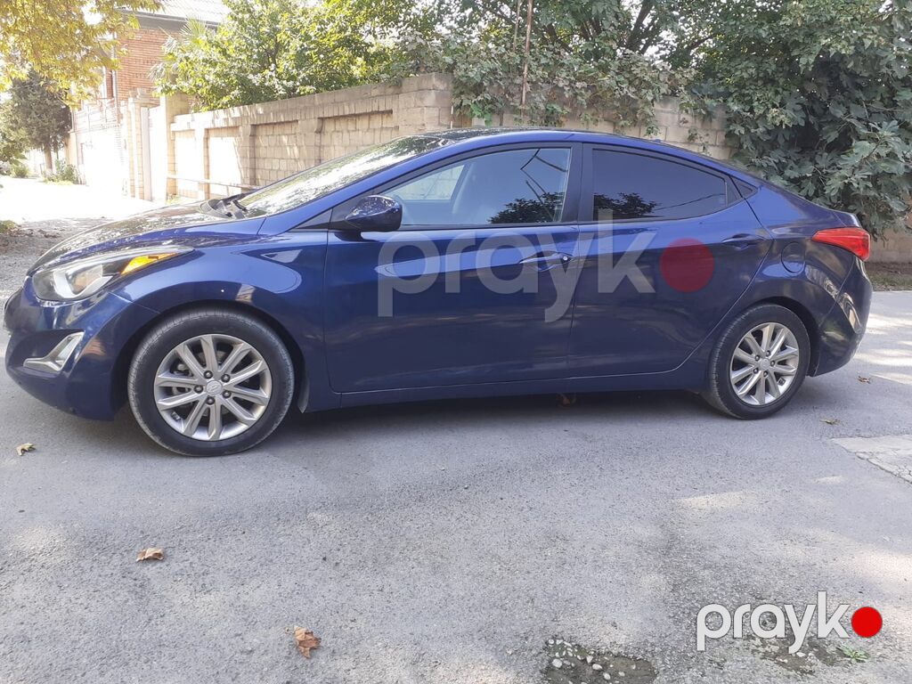 Hyundai Elantra: 1.8 l 2014 il Sedan — Avtomobillər, Bərdə (8)