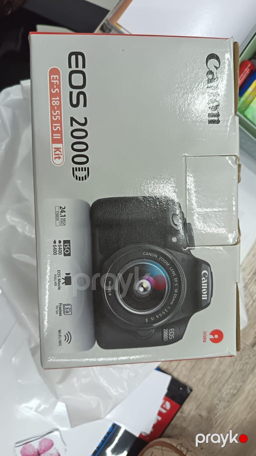 Canon EOS 2000D Dslr fotoaparat + EF-S 18-55mm IS II obyektiv — Fotoaparat, Digah (6)