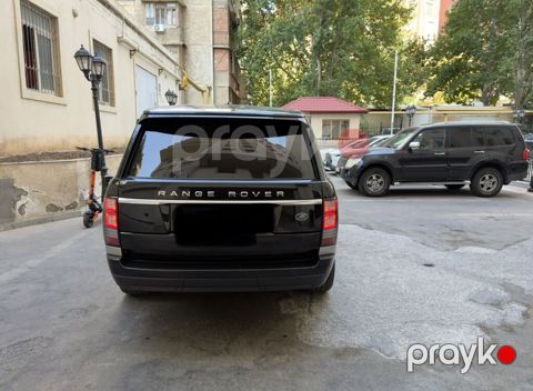 Range Rover (L405) – qara rəngli, tam ölçülü lüks SUV masın ıdeal — Bakı