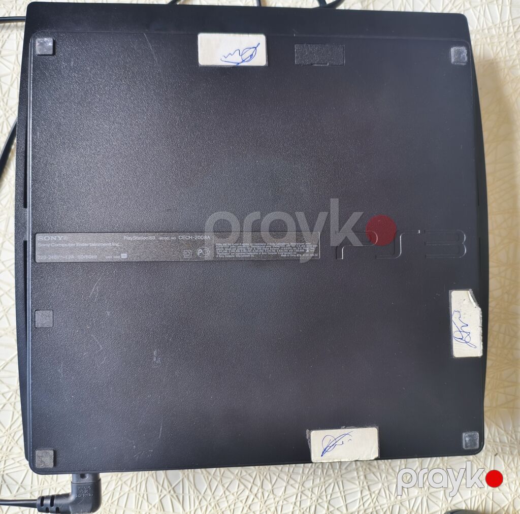 Sony PlayStation 3 Slim (Model: CECH-2008A) çox az işlənib idealdır — Oyun konsolları, Bakı (3)