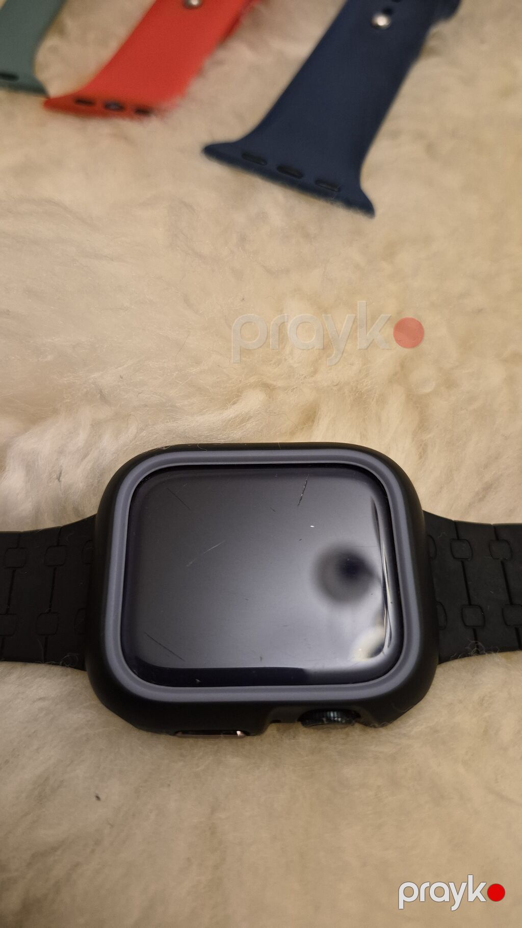 Apple Watch 7 45 mm) və çoxsaylı kəmər seti - Rəqəmsal displeyli — Qol saatları, Bakı (3)