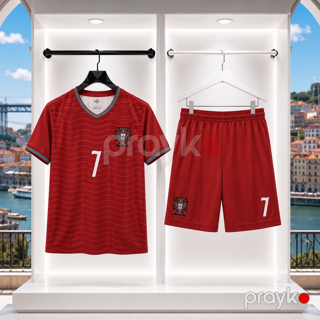 Futbol forması Bouveh Portuqaliya Ronaldo 7, L — Mallar, Bakı (2)