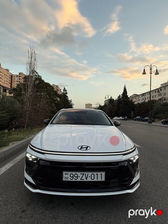 Hyundai Sonata, 2.0 L, 1.62 kWh, 2024 il, 22 400 km — Avtomobillər, Bakı (3)