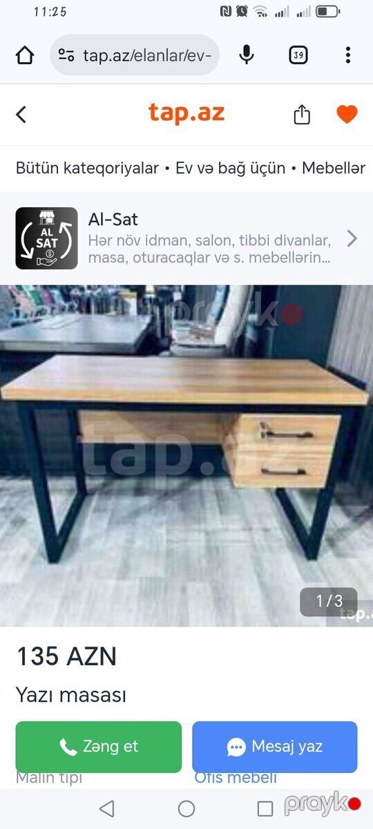 Ofis masası — Mebel, Bakı (3)