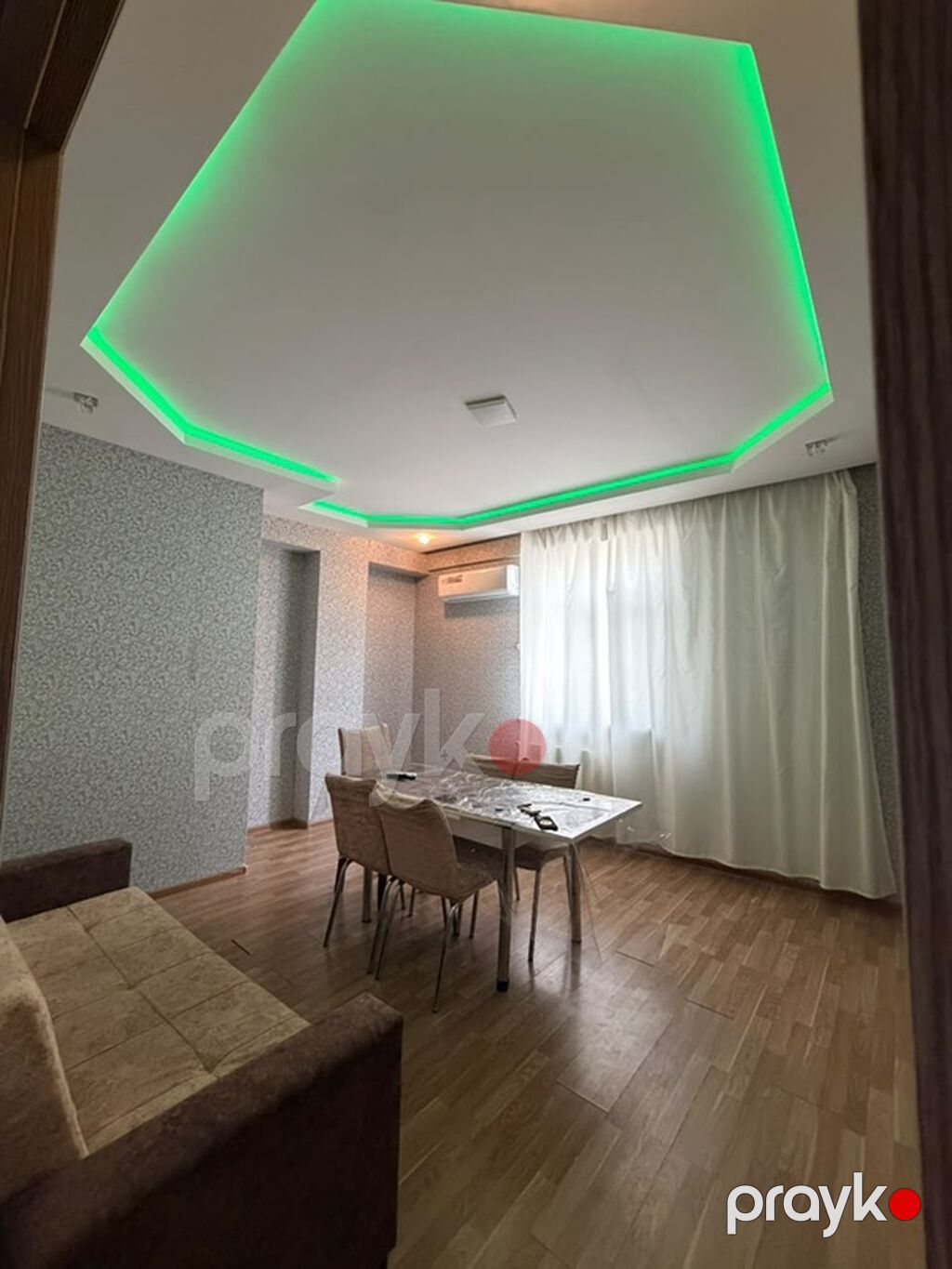 1 otaqlı mənzil – tam mebellı və texnikalı Planlaşdırma və interyer — Mənzil, Masazır (7)