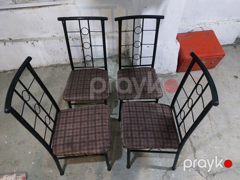 Mətbəx üçün, İşlənmiş, Qatlanmayan, rəng - Qara Stul — Stullar, Bakı (2)