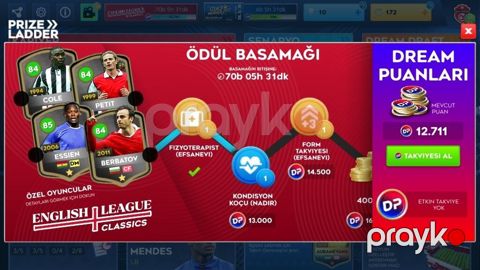 DLS 24 oyun hesabı – güclü klub və nadir kartlar - Oyun: Dream League — Yardımlı