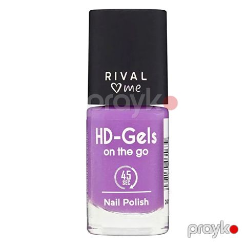 Gel-lak dırnaqlar üçün Rival Loves Me HD-Gels on the Go 37 Violet Whisper — Bakı