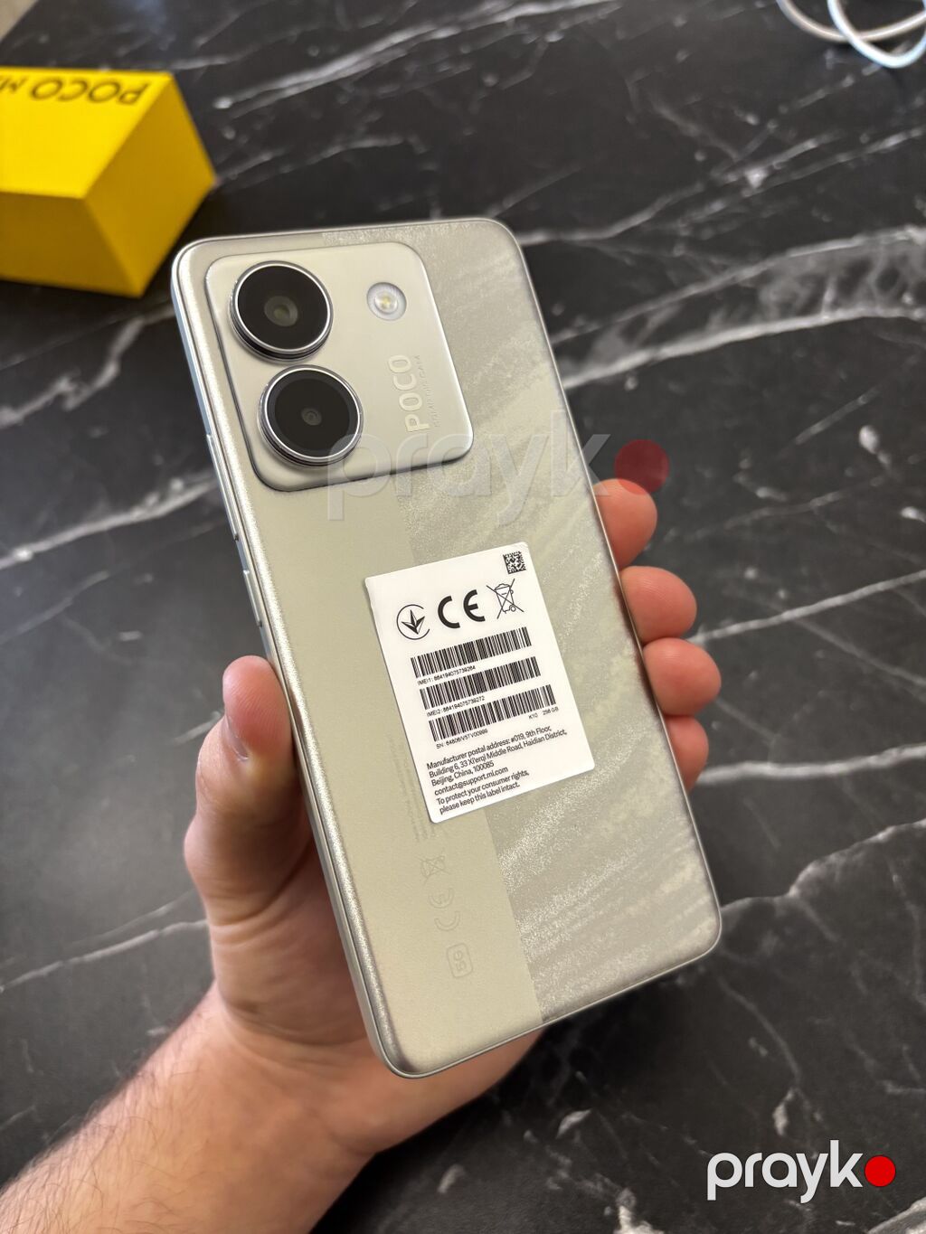 Poco M7 Pro 5G, 256 GB, rəng - Gümüşü, Zəmanət — Xiaomi, Bakı (5)