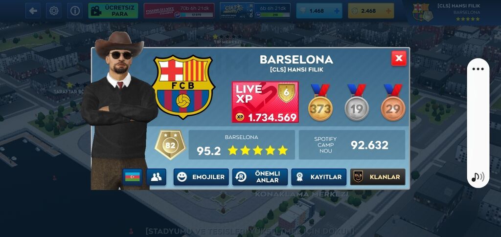 Oyun hesabı – Dream League Soccer (DLS) - Klub: Barcelona emblemi ilə — Elektronika, Lerik (5)