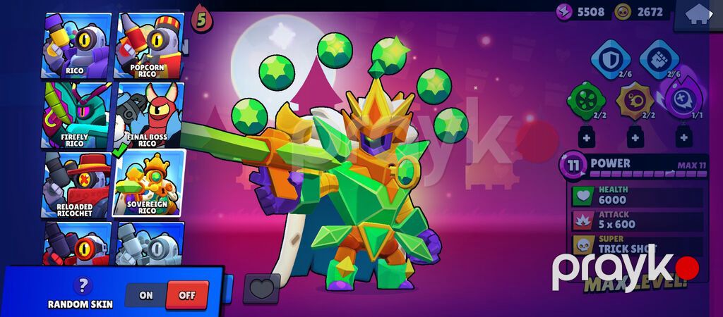 Brawl Stars hesabı – MAX Level brawler-lar və nadir skinlər Məzmun — Şəxsi əşyalar, Bakı (9)