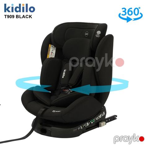Uşaqlar üçün avtomobil kreslosu AYKN_T909, qara — Bakı