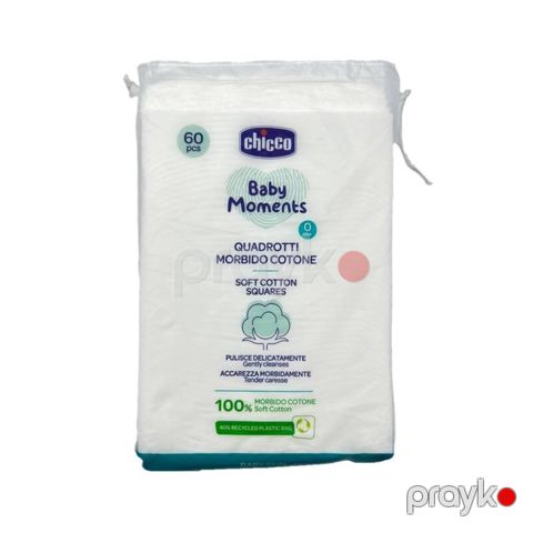 Körpələr üçün pambıq disk Chicco Baby Moment, 60 əd — Bakı