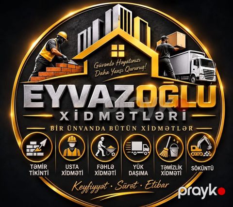 Eyvazoğlu Xidmətləri – Bir ünvanda bütün xidmətlər Xidmət sahələri