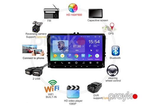 "Volkswagen Passat B6" üçün android monitor — Bakı