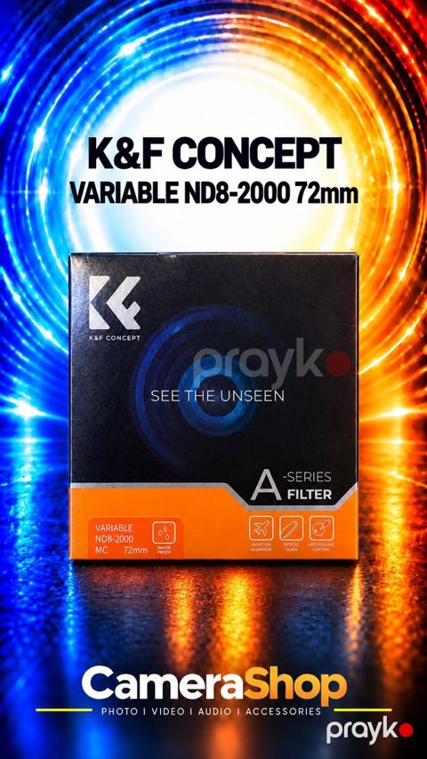 K&F Concept Variable ND8‑2000 72mm Filt — Bakı
