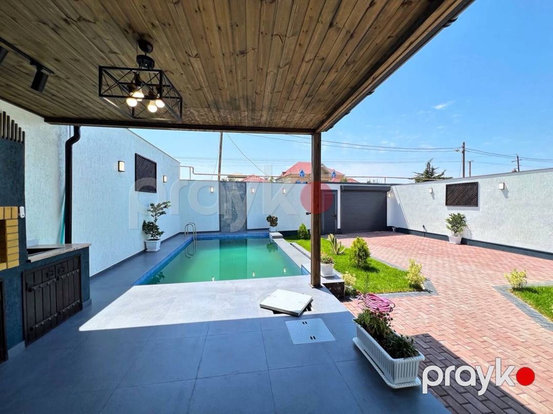 Satılır 4 otaqlı həyət evi/bağ evi 145 m² — Ev, villa, Bakı (7)