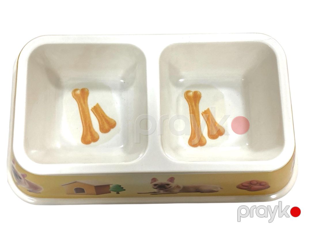 İtlər üçün yem qabı K-522-18-32, plastik, ikili — Mallar, Bakı (2)