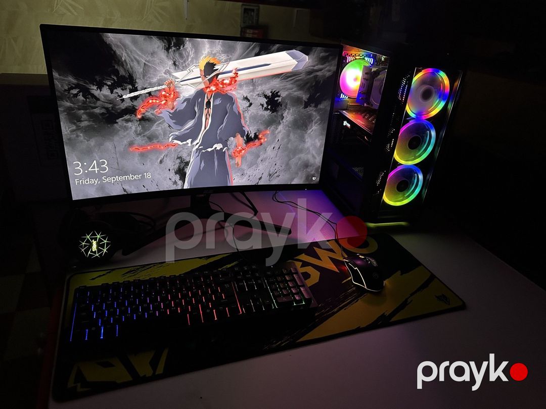 Gaming PC i7-4790K / GTX 1060 6GB / 16GB / 480GB SSD / 27" 165Hz — Masaüstü kompüterlər, Bakı (2)