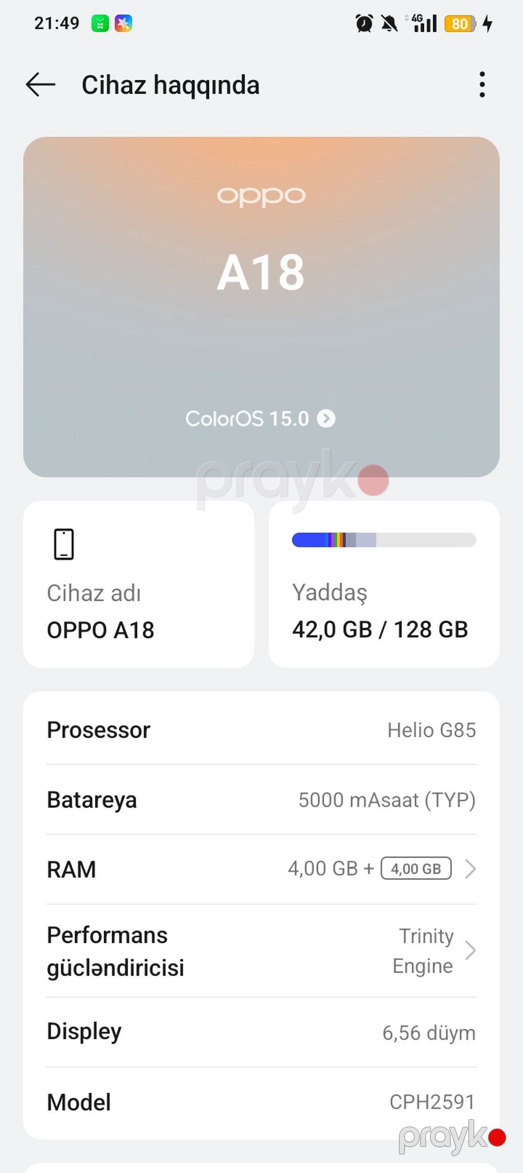 Oppo A18 — OPPO, Bakı (3)