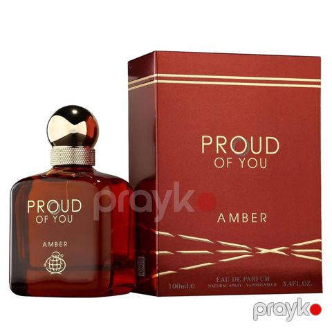 Fragrance World Proud of You Amber kişilər üçün ətir suyu 100 ml — Bakı