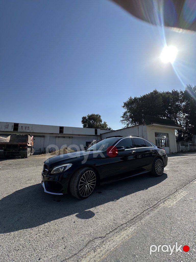 Mercedes C 300, 2.0 L, 2015 il, 193 000 km — Avtomobillər, Bakı (4)