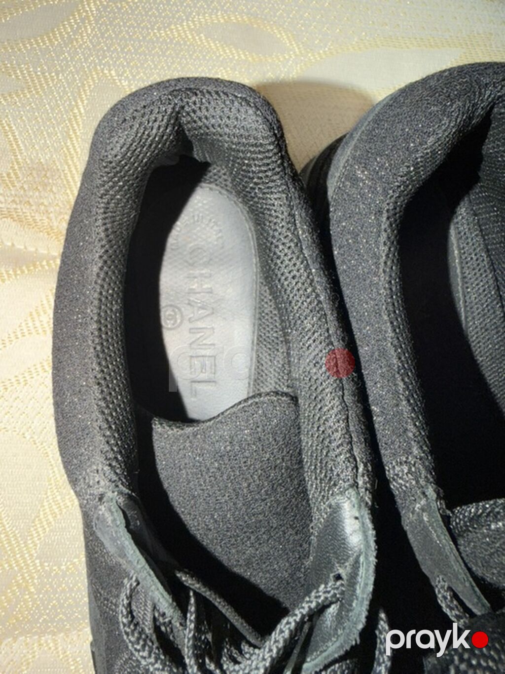 Chanel qadın krossovkası – tam qara rəng - Model: Chanel sneakers — Krosovka, Bakı (4)