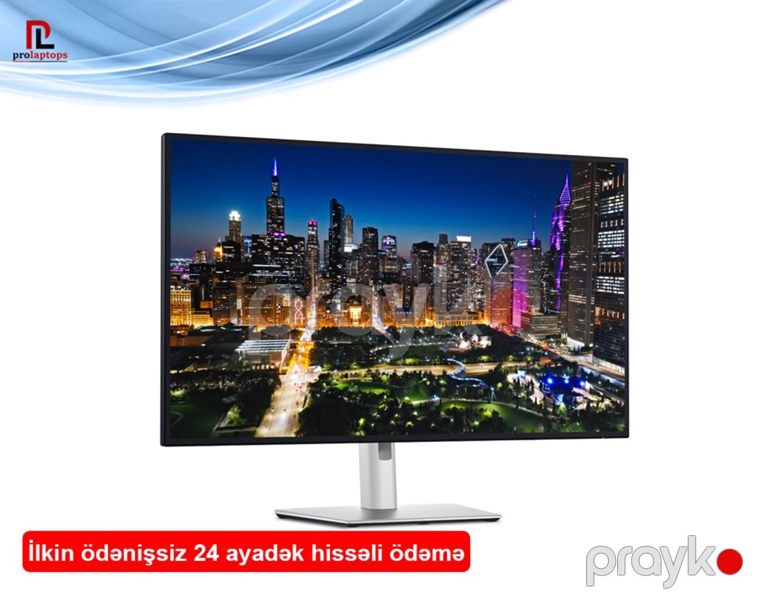 Dell UltraSharp 32 4K Thunderbolt Hub Monitor - U3225QE 210-BQTK — Kompüterlər və noutbuklar, Bakı (2)