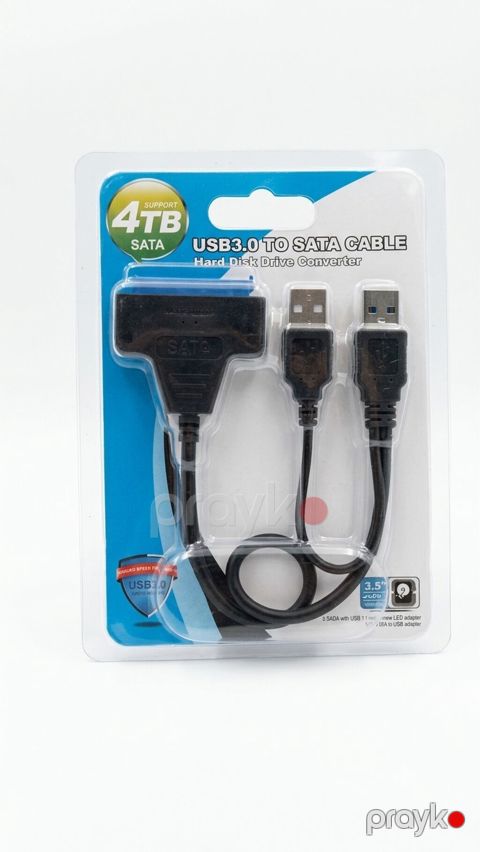 USB 3.0-dan SATA-ya Kabel – Hard Disk Drive Converter - 2.5"/3.5" — Bakı