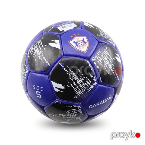 Futbol topu Qarabağ FK, göy/qara — Bakı