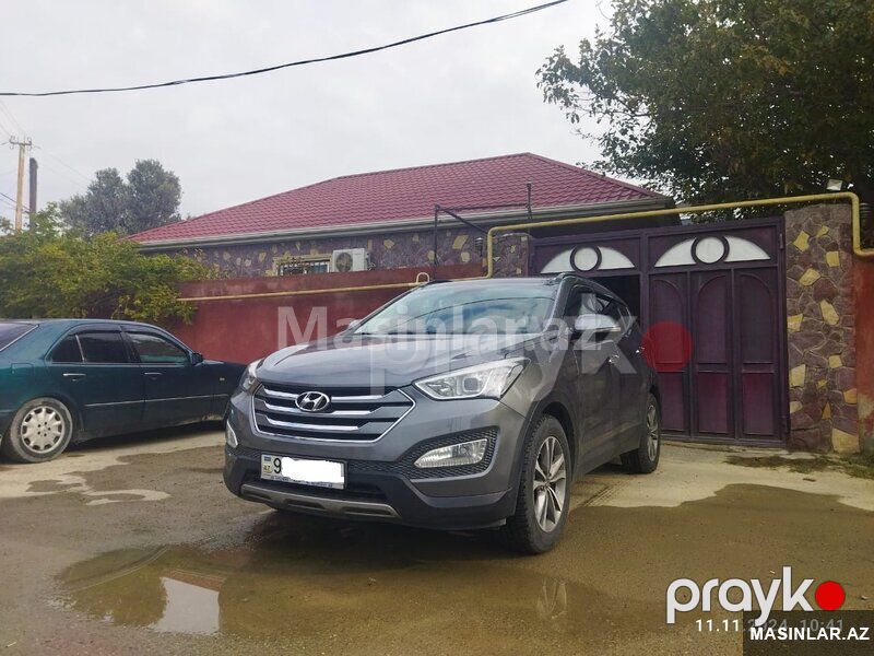 Hyundai Santa Fe, 2014 il — Avtomobillər, Bakı (3)