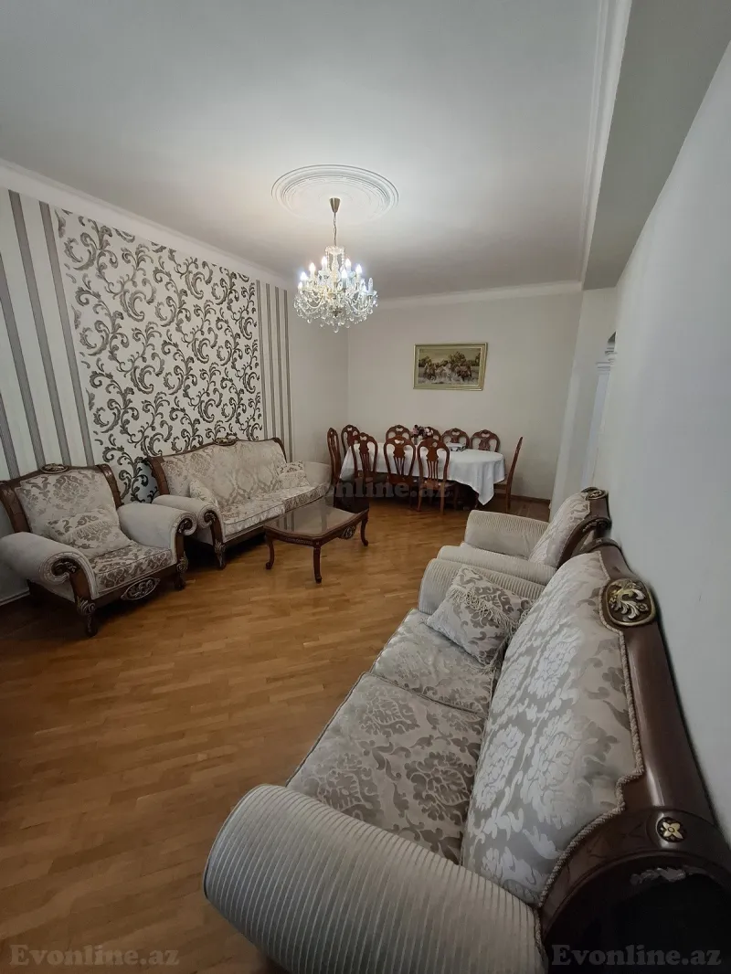 Satılır 3 otaqlı Mənzil Yeni tikili 106 m² Bakı, Nəsimi r., Memar Əcəmi m., 3-cü mikrorayon — Mənzil, Bakı (6)