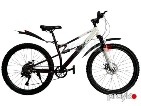 Dağ velosipedi BMX GTR 501 26" ağ-qara JU191 — Bakı