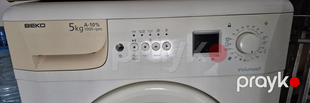 Beko Volumax5 ön yükləməli paltaryuyan maşın - Yük tutumu: 5 kq — Çamaşır maşınları, Bakı (5)