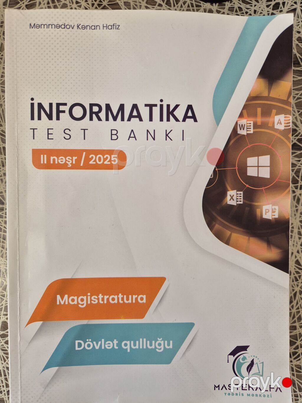 Magistraturaya hazırlaşanlar üçün Master Alfa Təhsil Mərkəzinə məxsus — Kitablar, Bakı (3)