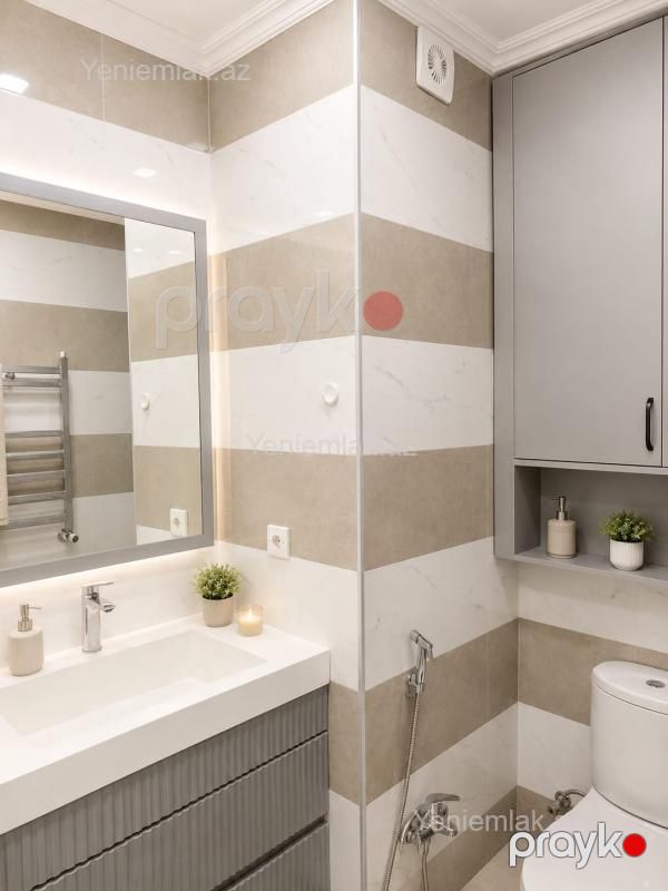 Satılır 2 otaqlı Bina evi menzil (Yeni tikili), 67 m², Xətai rayonu — Mənzil, Bakı (8)