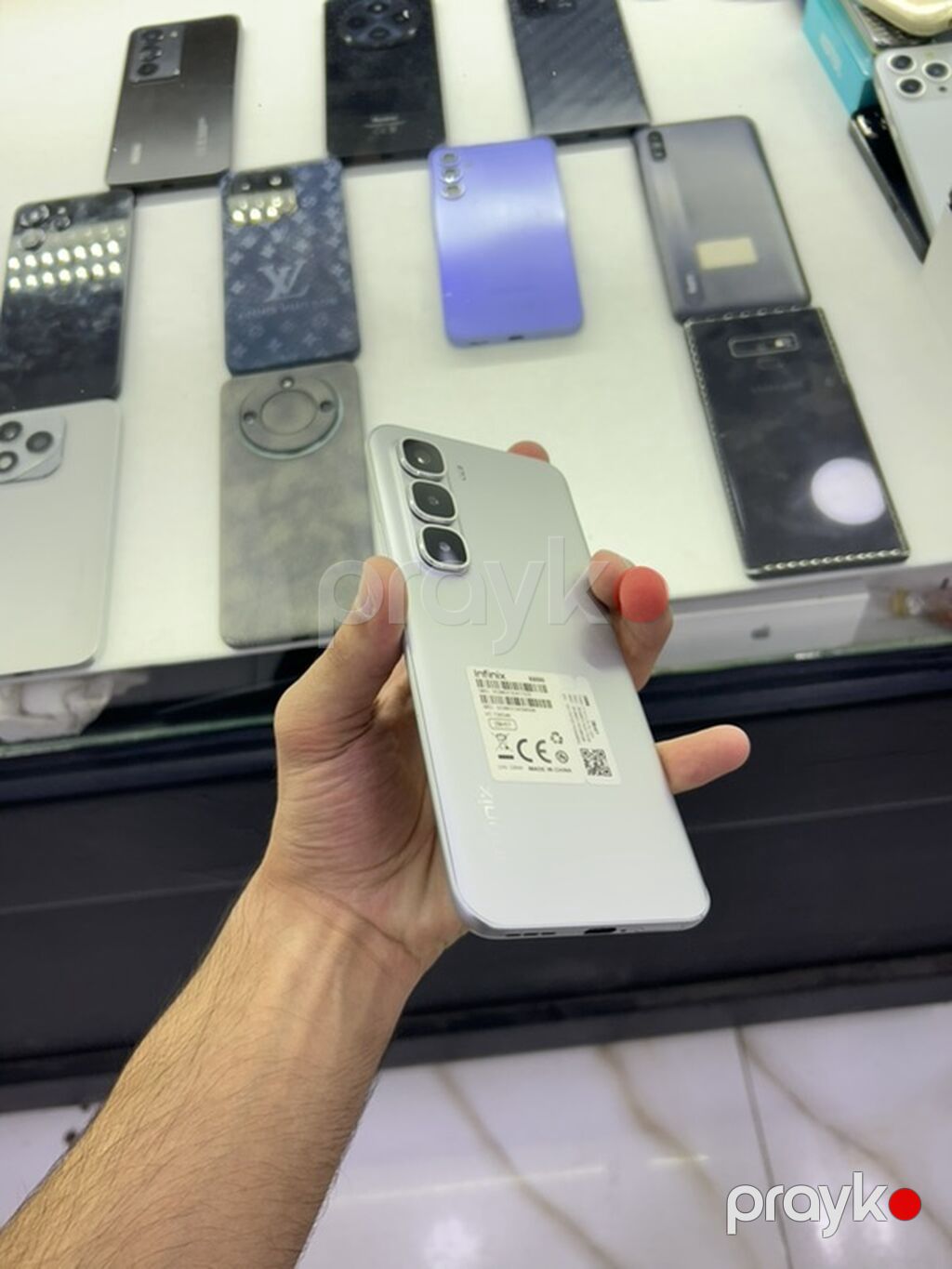 Infinix Hot 60 Pro+, 256 GB, rəng - Gümüşü, Sensor — Infinix, Gəncə (2)