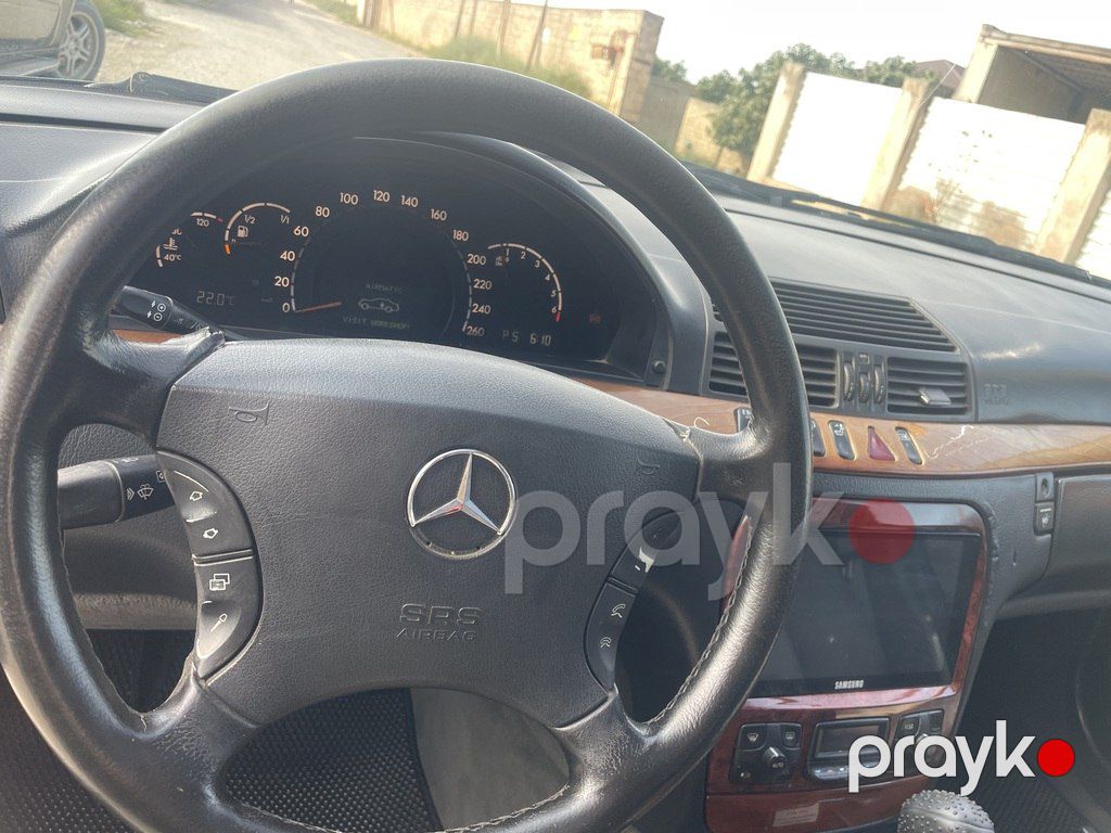 Mercedes S 320, 3.2 L, 1998 il, 440 000 km — Avtomobillər, Bakı (9)