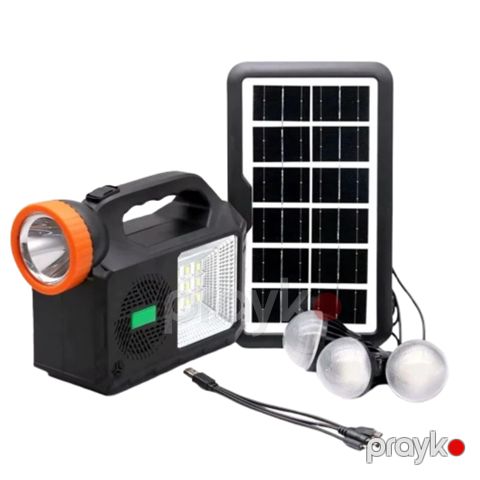 Çoxfunksiyalı fənər radio və günəş enerjisi ilə GD-102 — Bakı